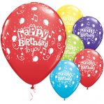 Balon Latex Happy Birthday 12 Inch