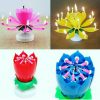 Lilin Bunga | Flower Candle Play Music and Rotate